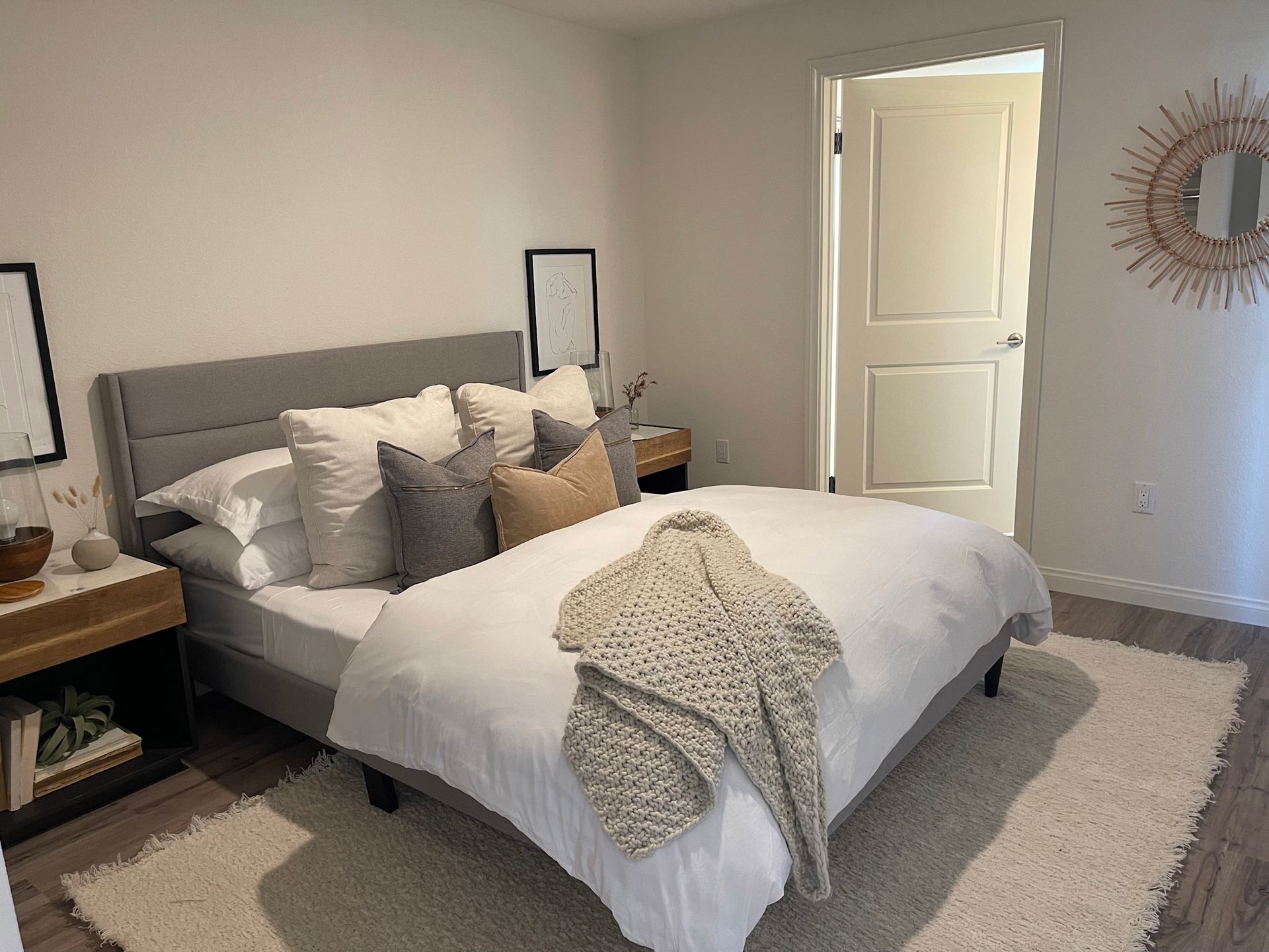 The Lamont -bedroom bed and window 02