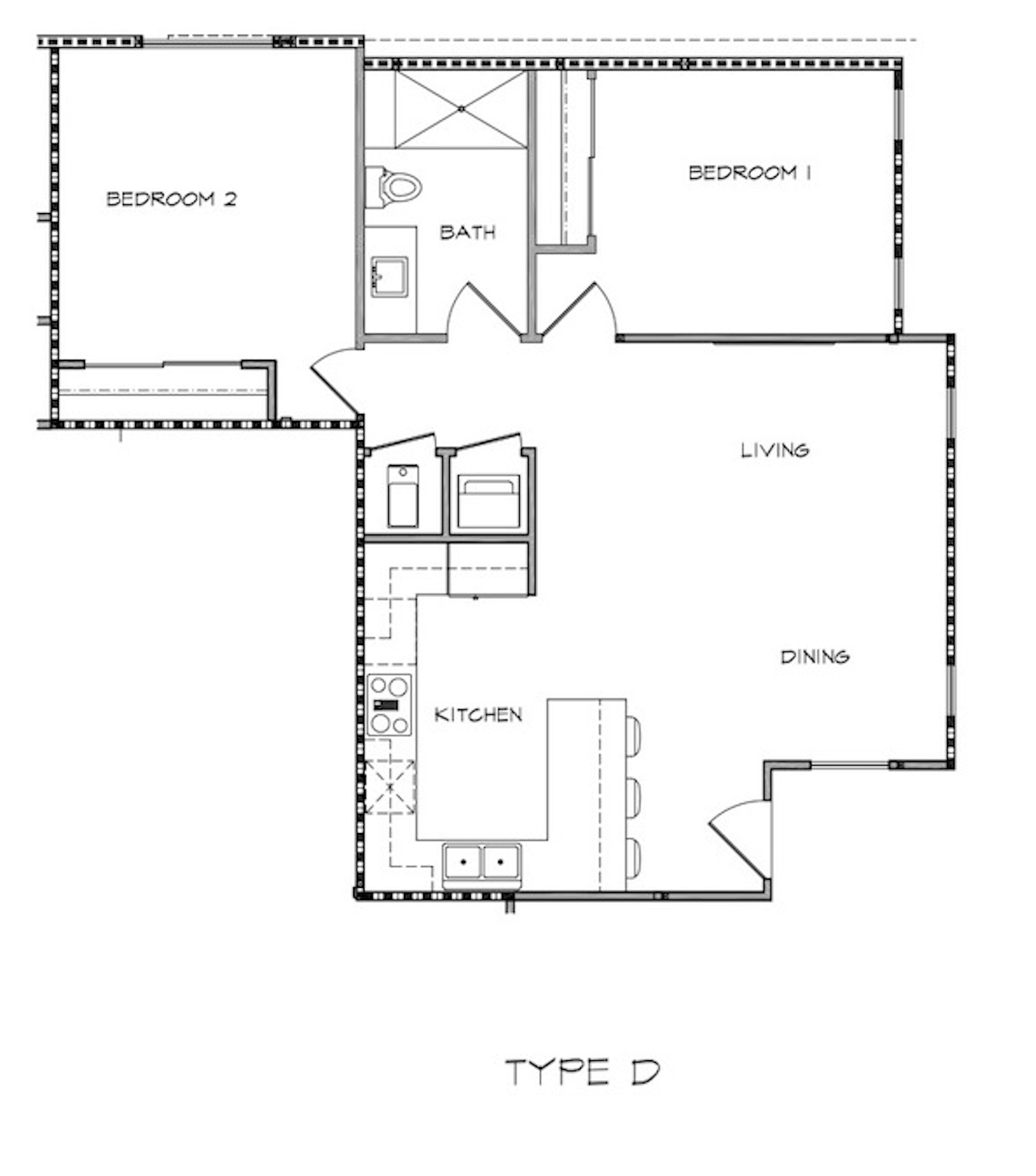 891 Turquoise Floor plan D