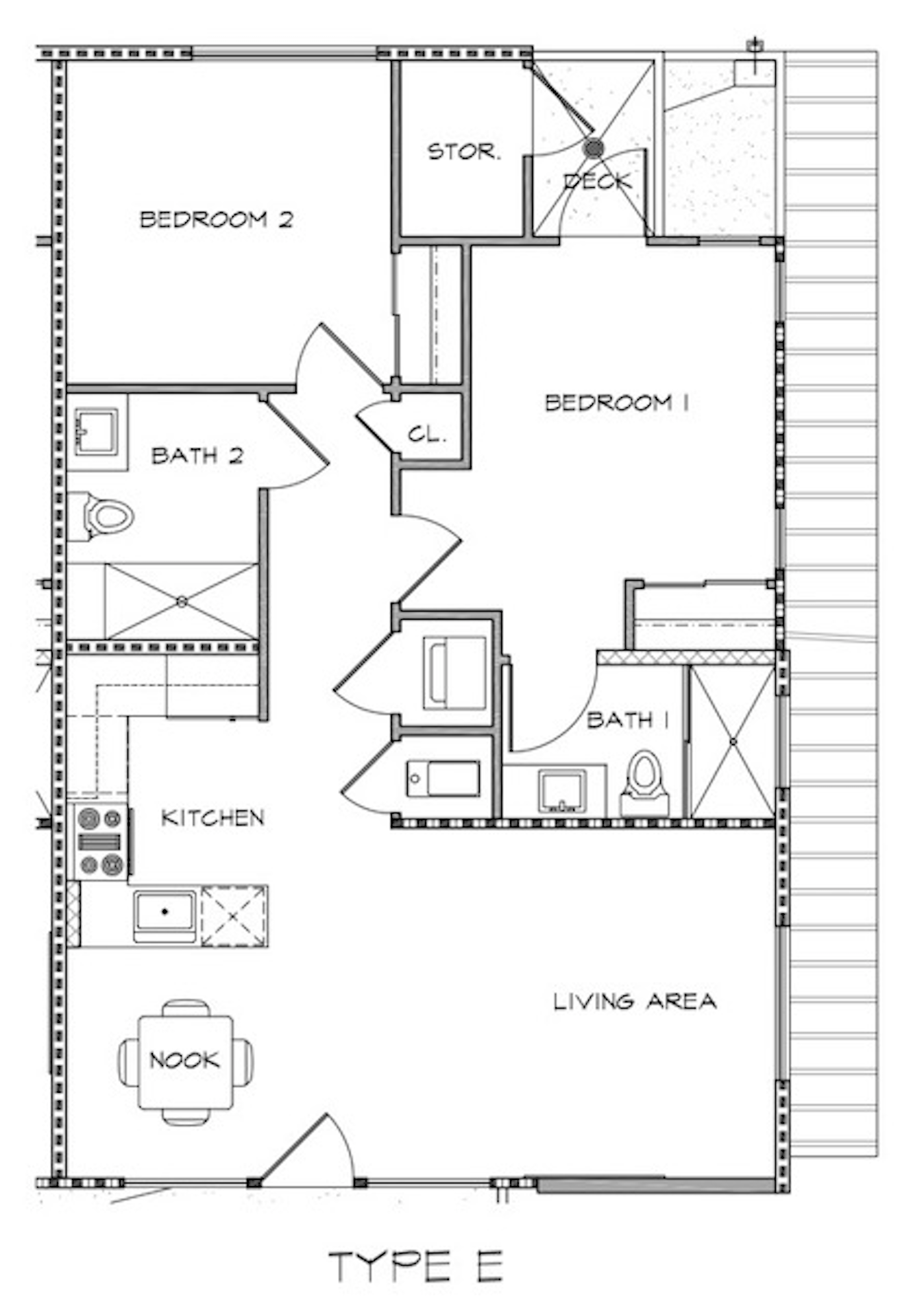 891 Turquoise Floor plan E