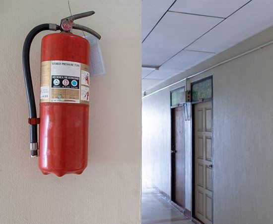 Fire Extinguisher On Wall — Birmingham, AL — Automatic Fire Systems