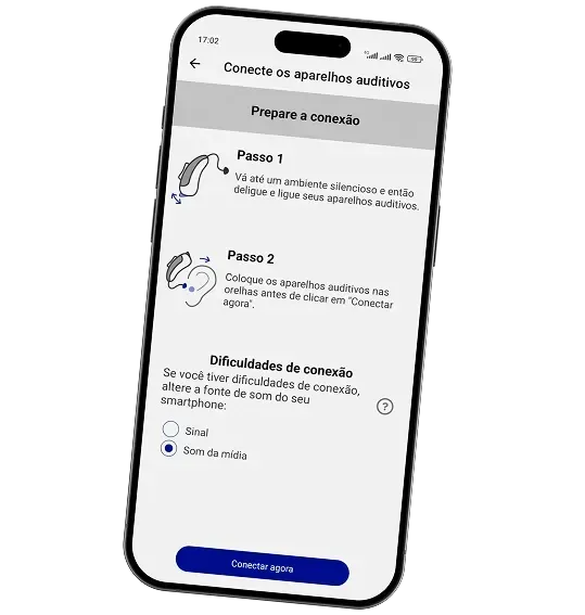 Aplicativo auditivo escute bem