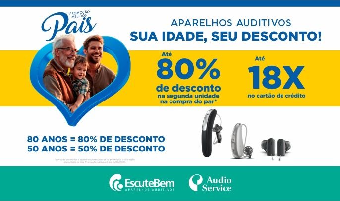 Imagem escute be maparelhos auditivos