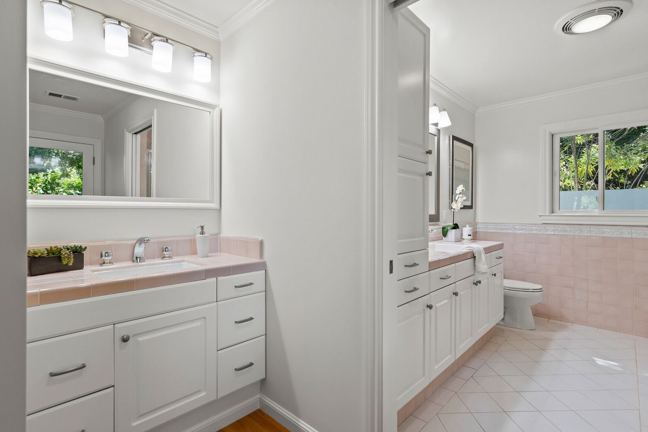 Bathroom vanity and walls repaint