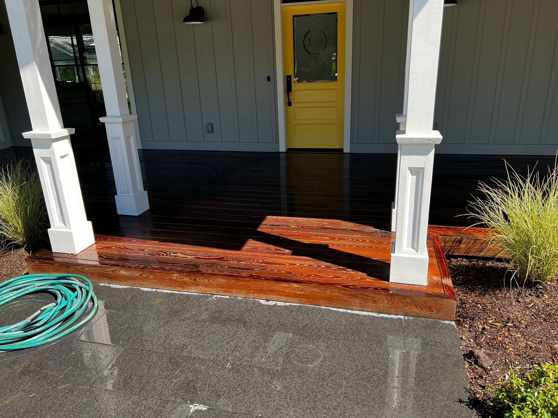 Stunning front deck refinish