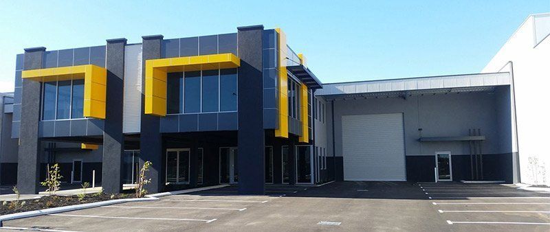 yellow building