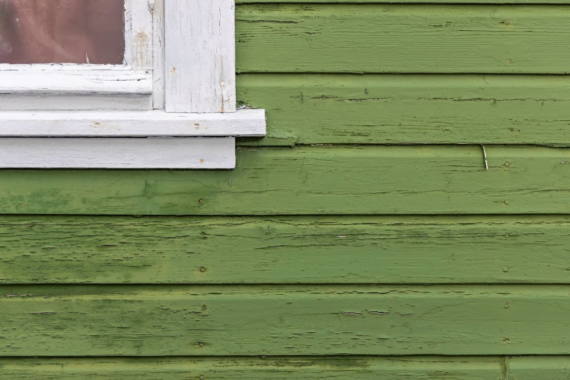 paint peeling off wall