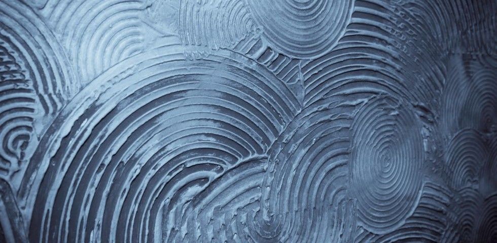 textured paint finish swirl