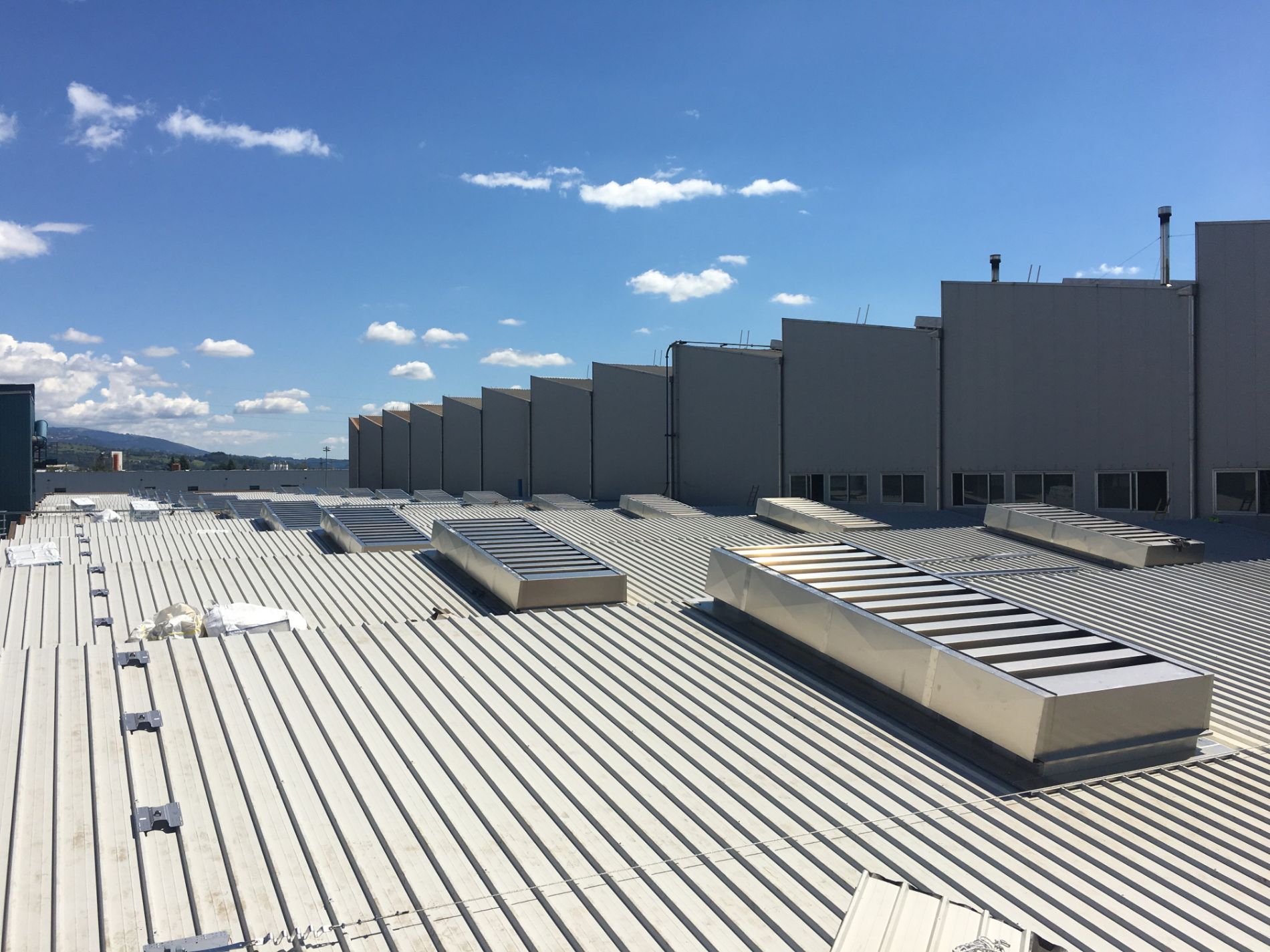 Copertura in metallo