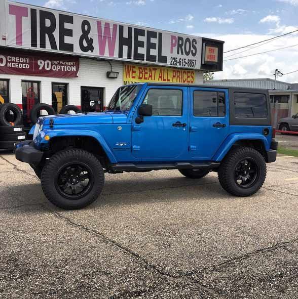 Blue Car | Baton Rouge, LA | Tire & Wheel Pros