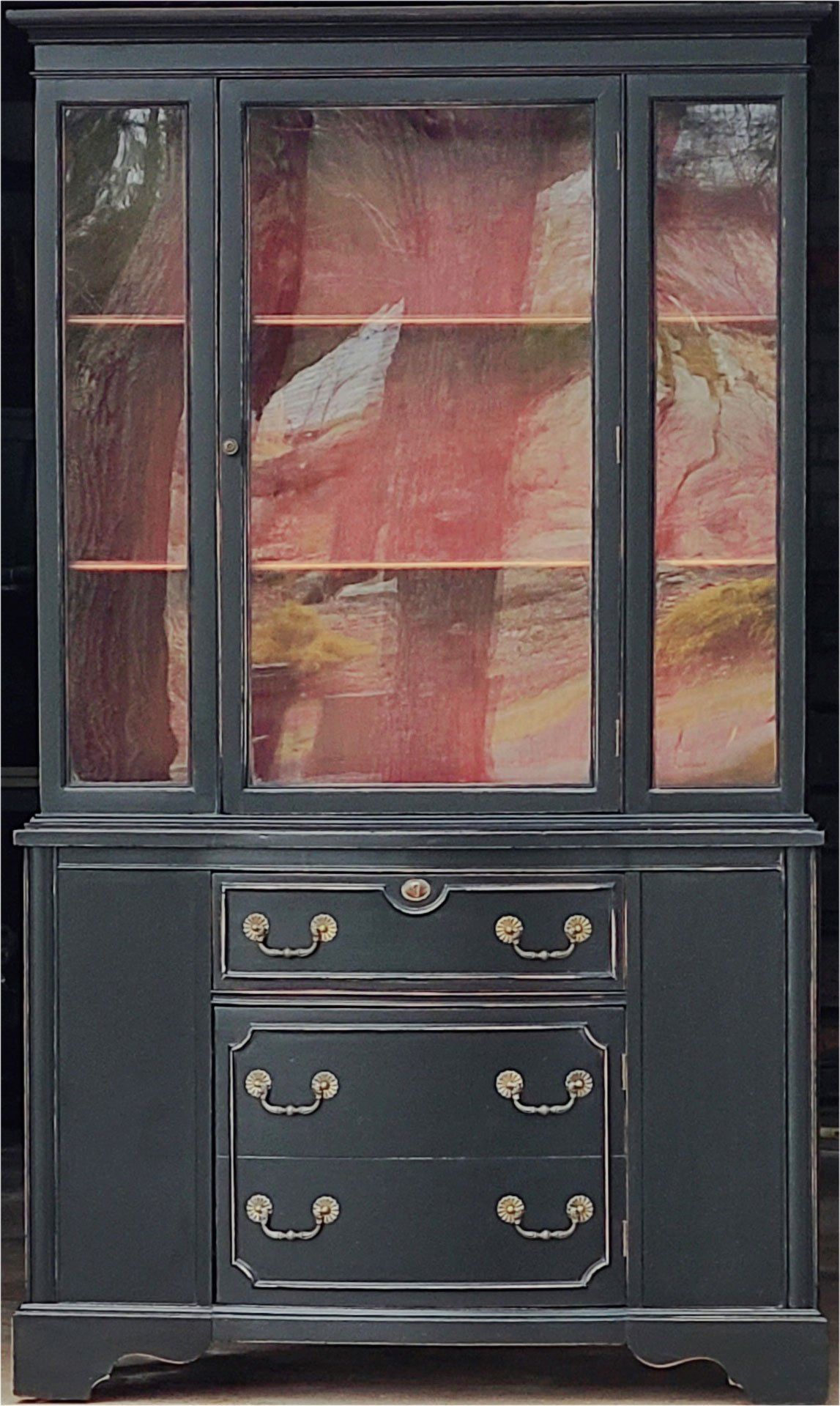 Black Hutch After Painting