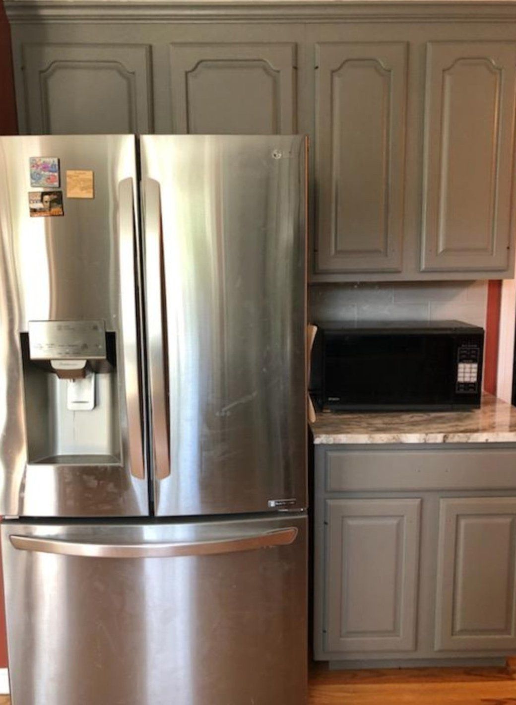 kitchen cabinets afterrepaint
