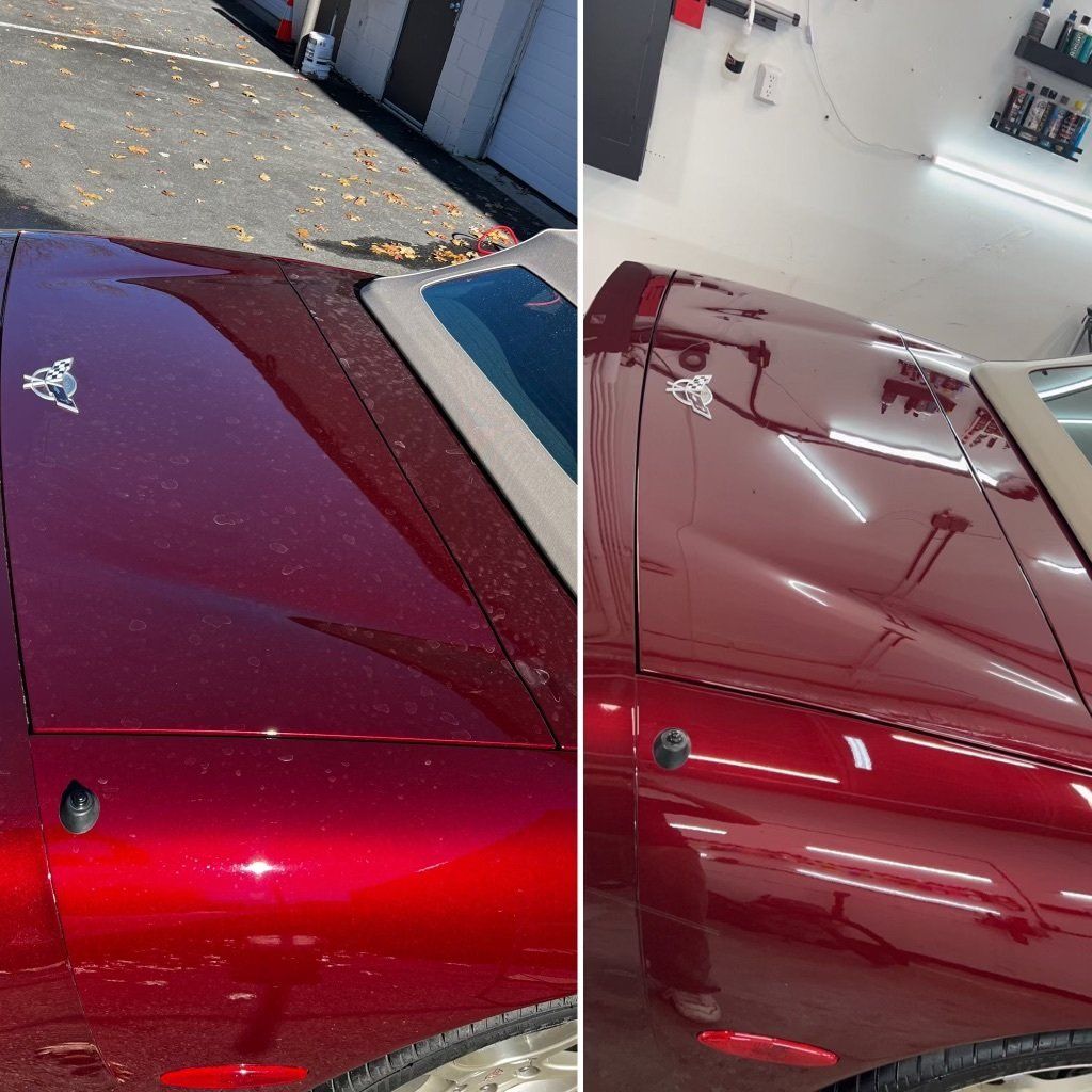 before and after car detail nashua