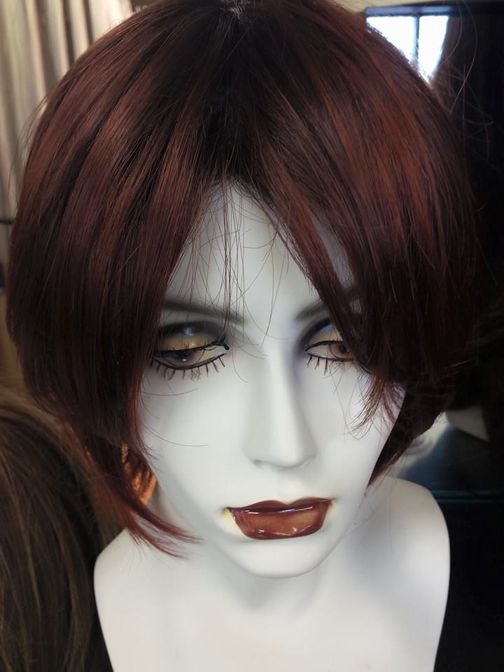 Short Maroon Wig — Strongsville, OH — Wig Studio LLC