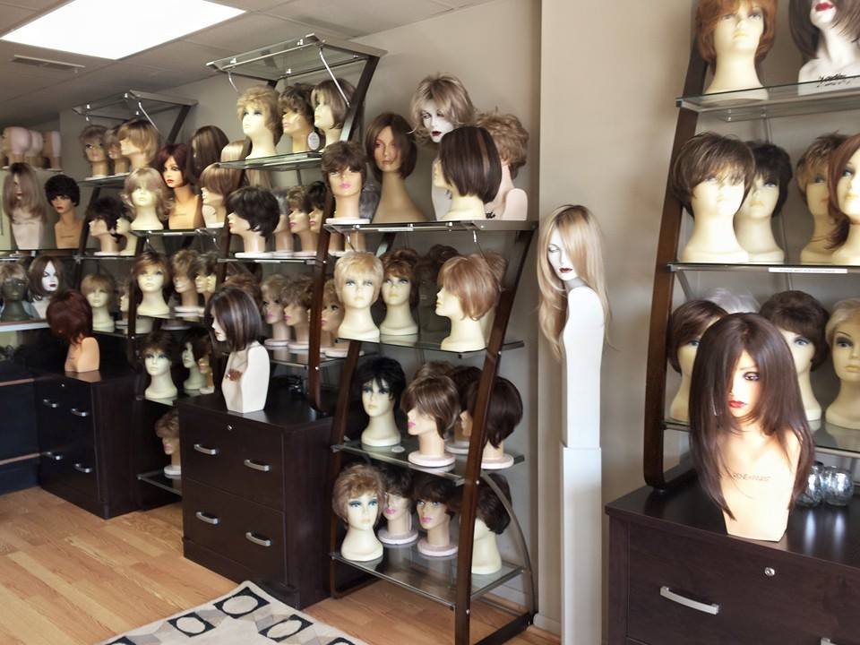 Wigs Displayed on Head Mannequins — Strongsville, OH — Wig Studio LLC