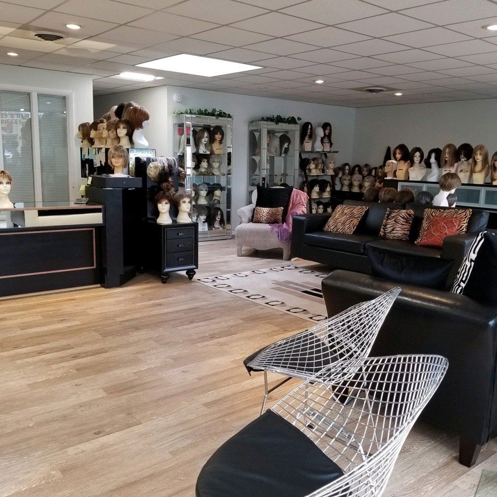 Shop with Chairs and Wigs — Strongsville, OH — Wig Studio LLC