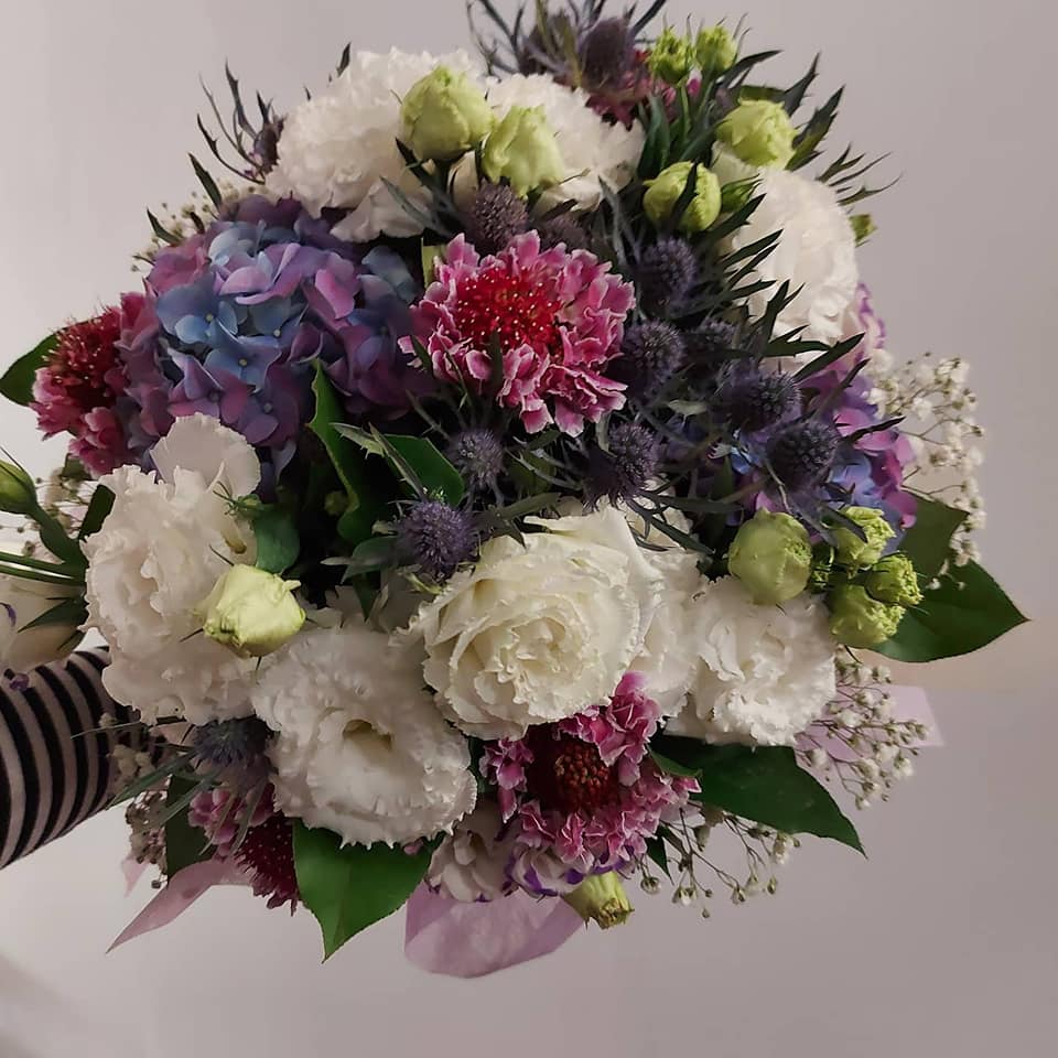 composizione di fiori misti