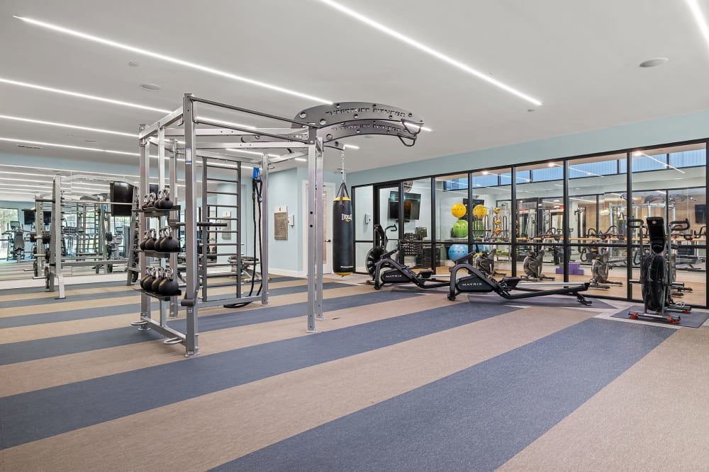 Expansive and Modern Fitness Center at The Clark