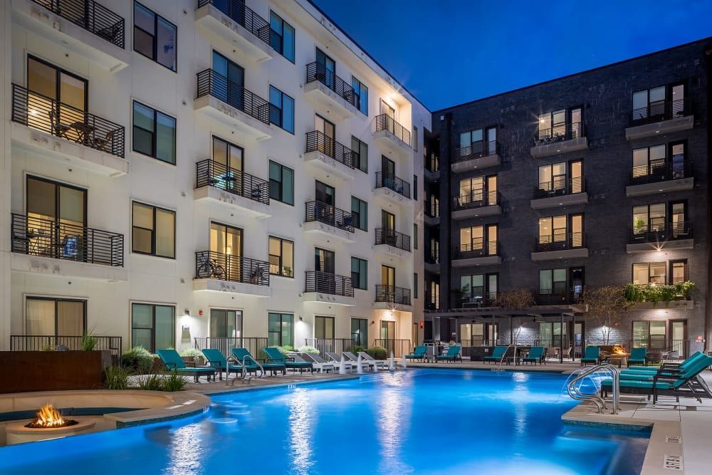 Resort Style Pool at Twilight at The Clark