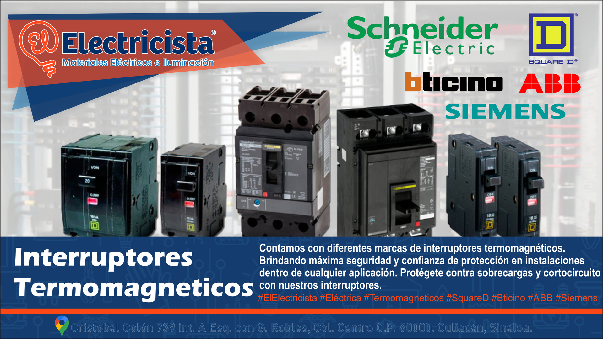 Interruptores Termomágneticos