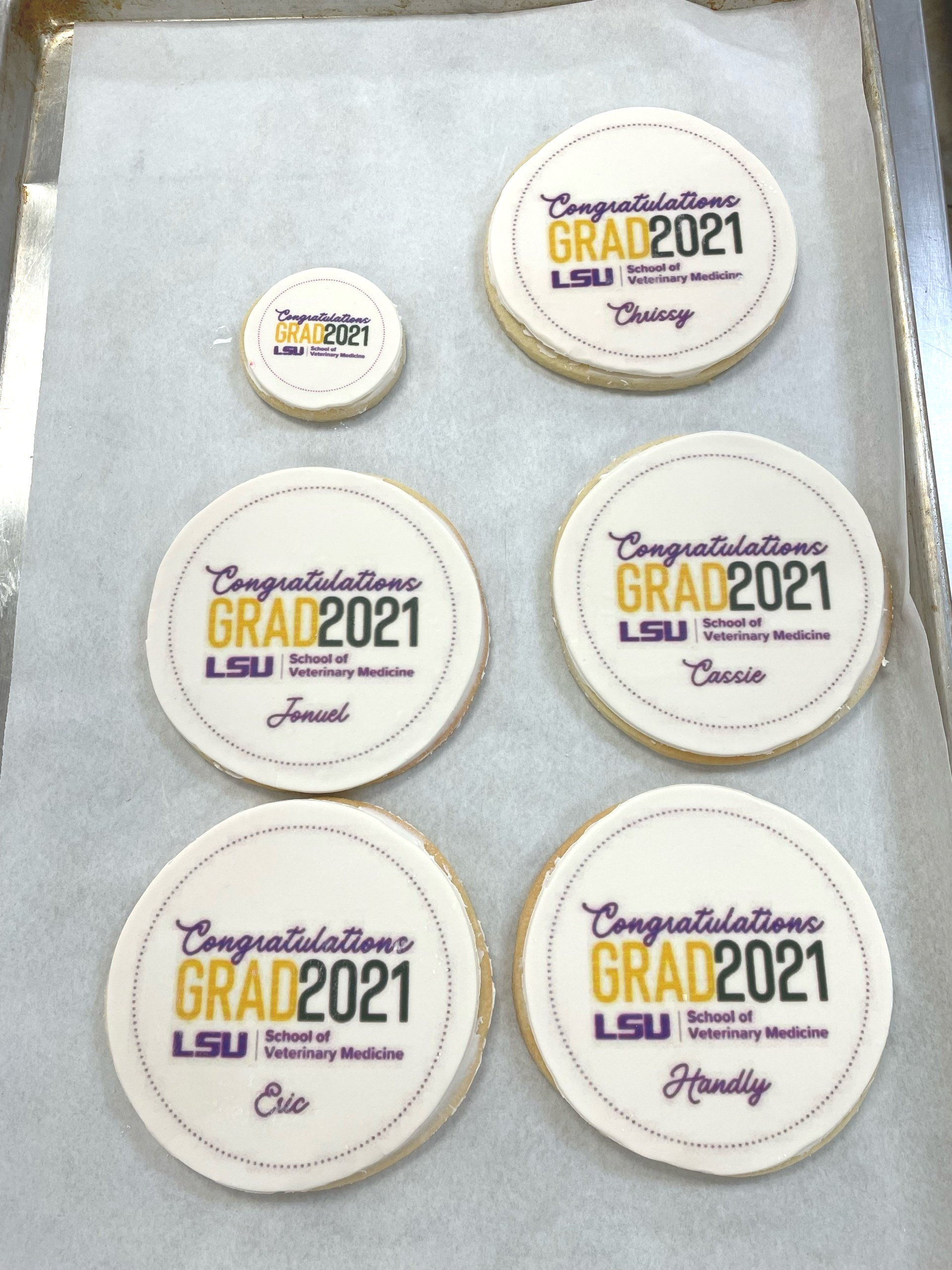 Personalized Graduation Cookies