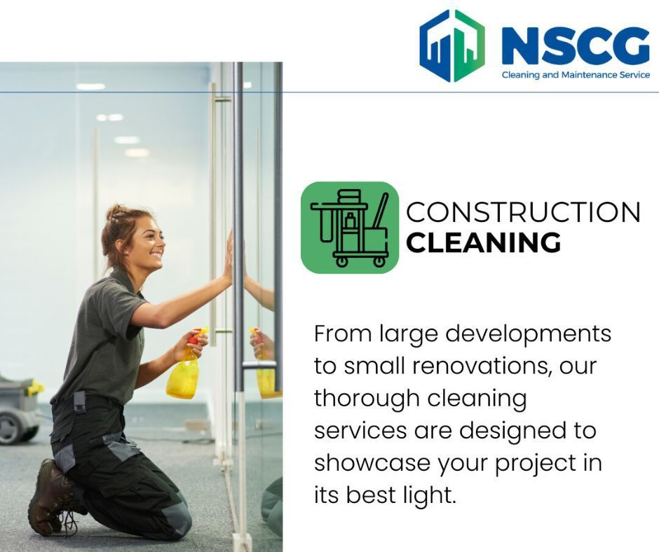 Trusted team of post-construction cleaners