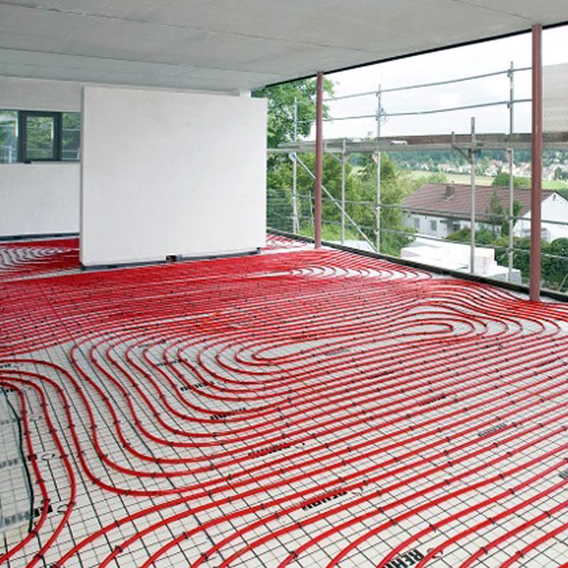 impianto riscaldamento nel pavimento