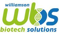 Logo for Williamson Biotech Solutions: green and blue