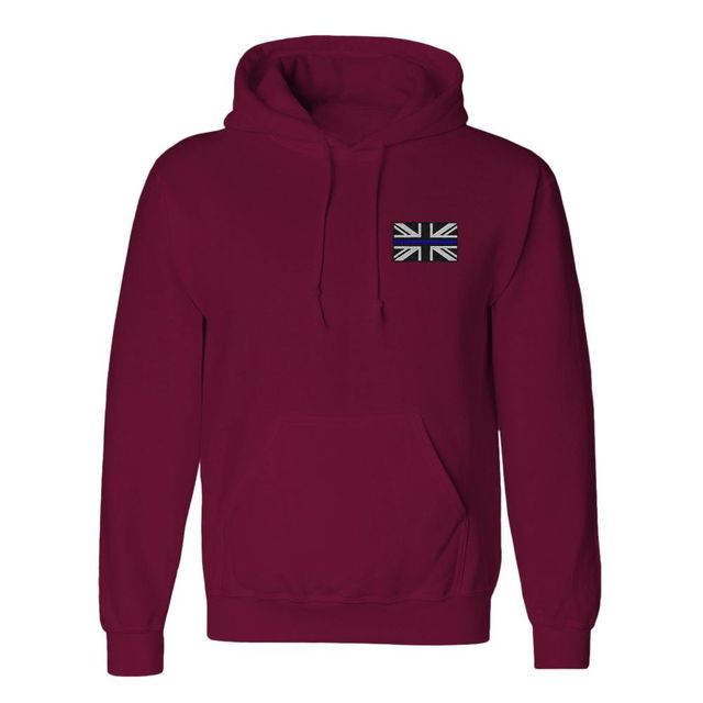 Thin Blue Line Flag Men's Hoodie Thin Blue Line UK