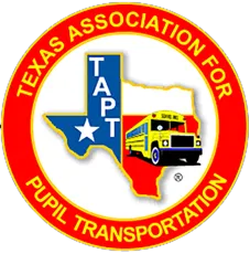 Logo: Red circle with 