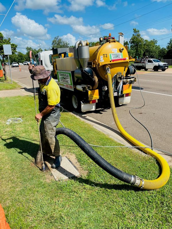 Post hole excavation