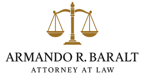 Scales of justice above