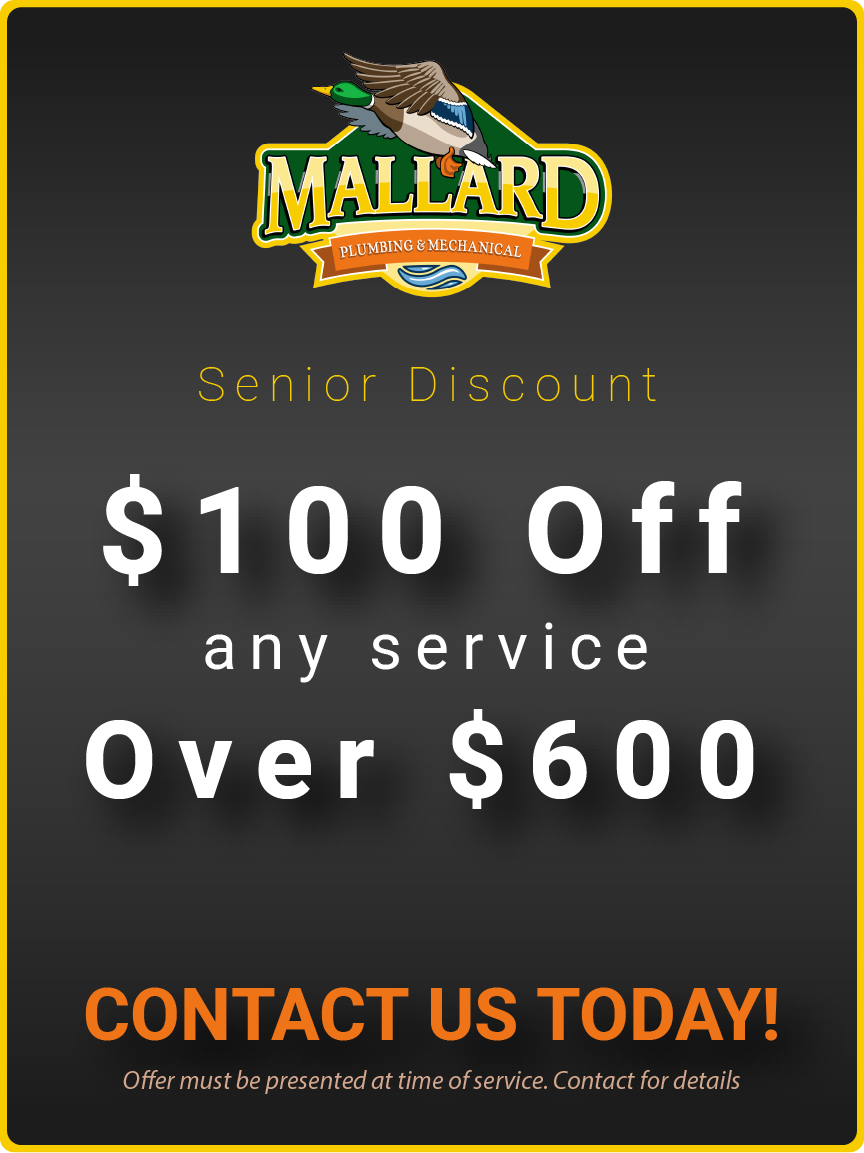 senior discount mallard plumbing