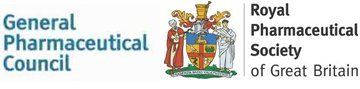 General Pharmaceutical Council and Royal Pharmaceutical Society of Great Britain logos