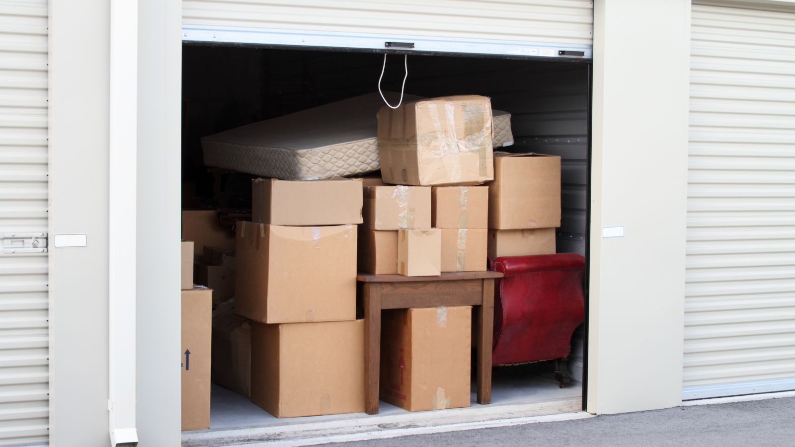 small storage unit size