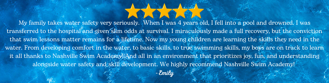 Nashville Swim Academy Review by Emily.