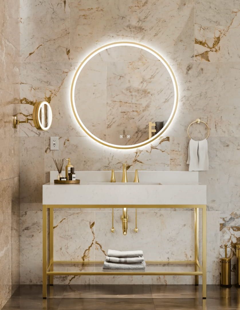 Electric Mirror Gallery Luxury Bathroom Boston Magruder Associates