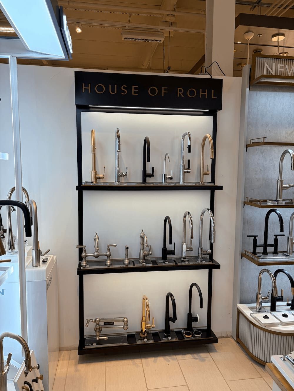 House of Rohl Display Showroom Partner Massachusetts