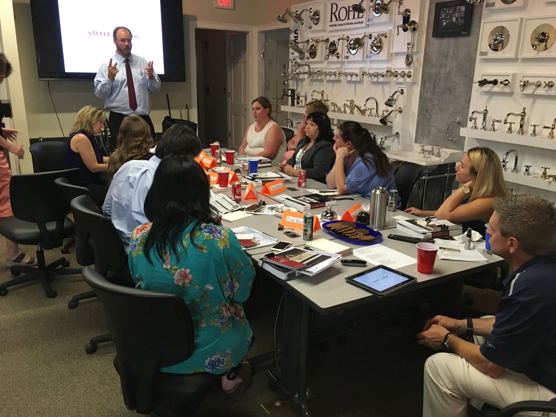 Magruder Associates Staff Members Training Room