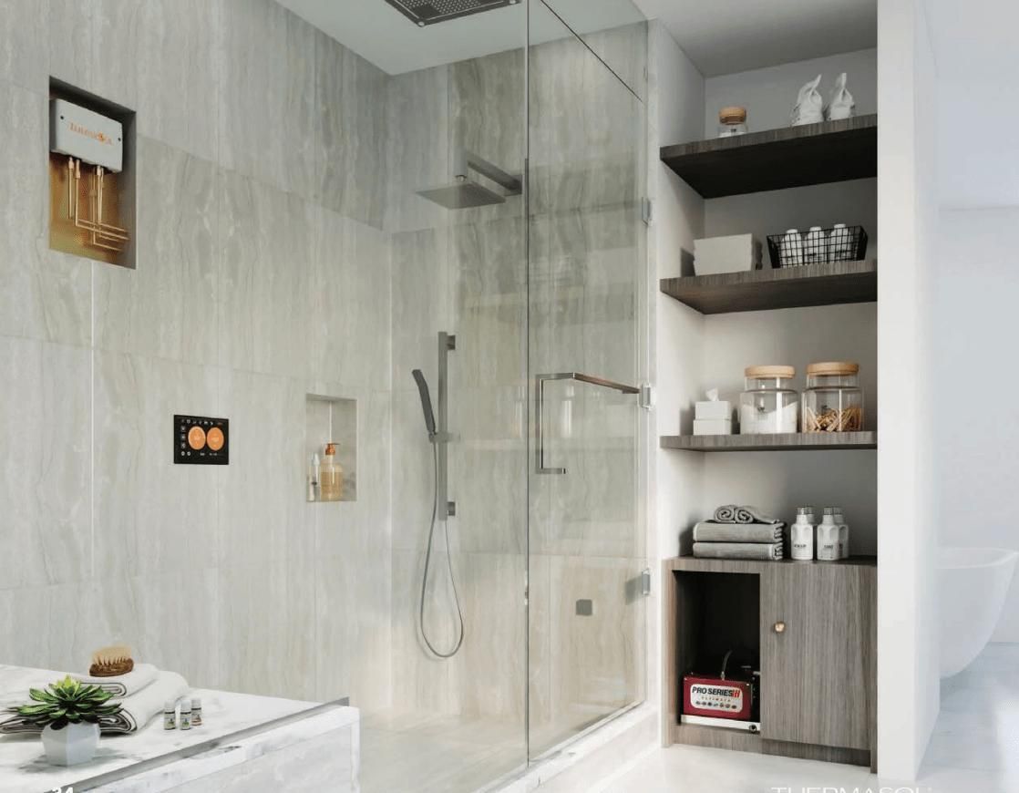 Thermasol Gallery Magruder Associates Luxury Shower Ideas Boston MA