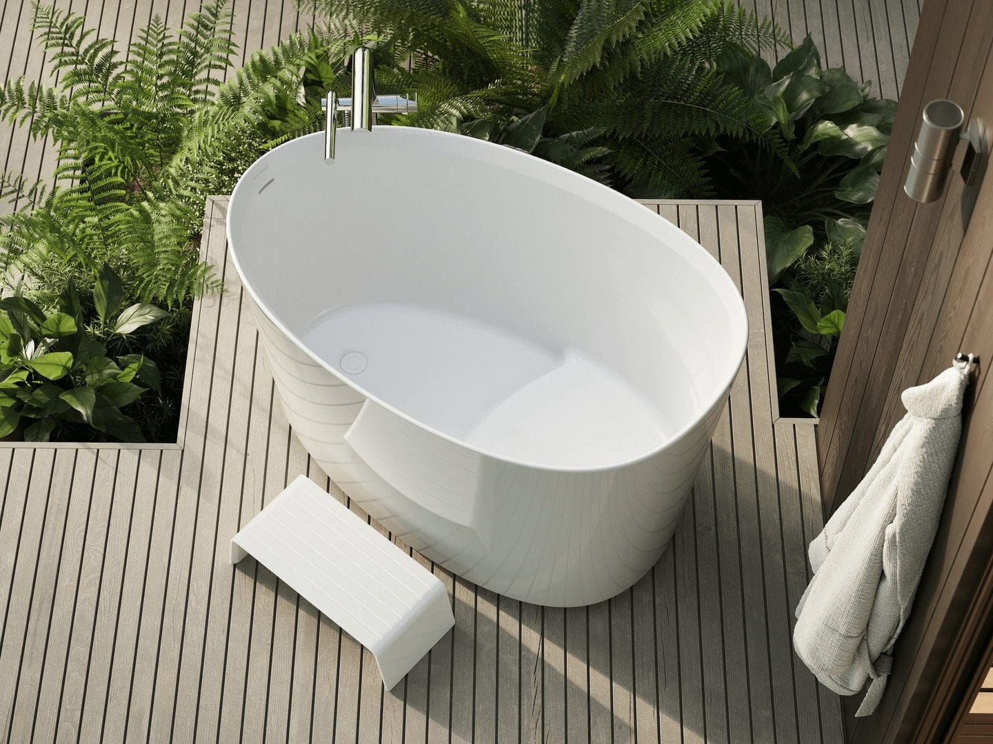 Victoria + Albert Gallery Magruder Associates Bathtub Outdoor Inspiration