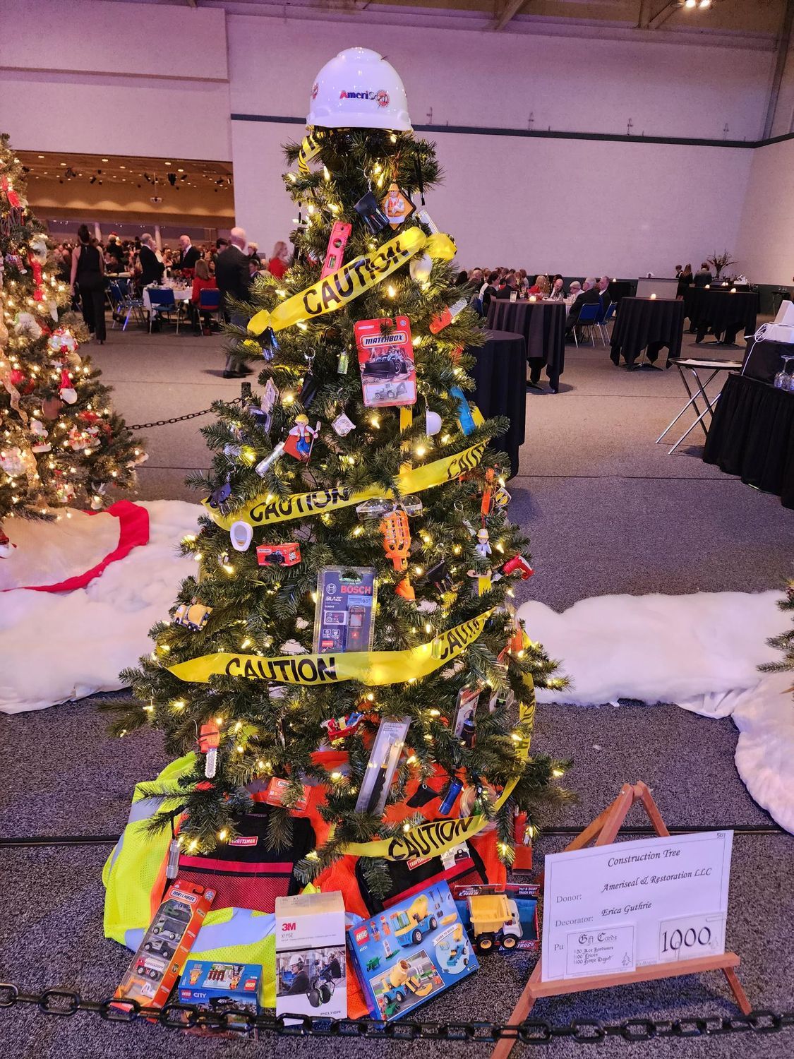 Ameriseal's tree at Akron Children's Hospital Holiday Tree Festival