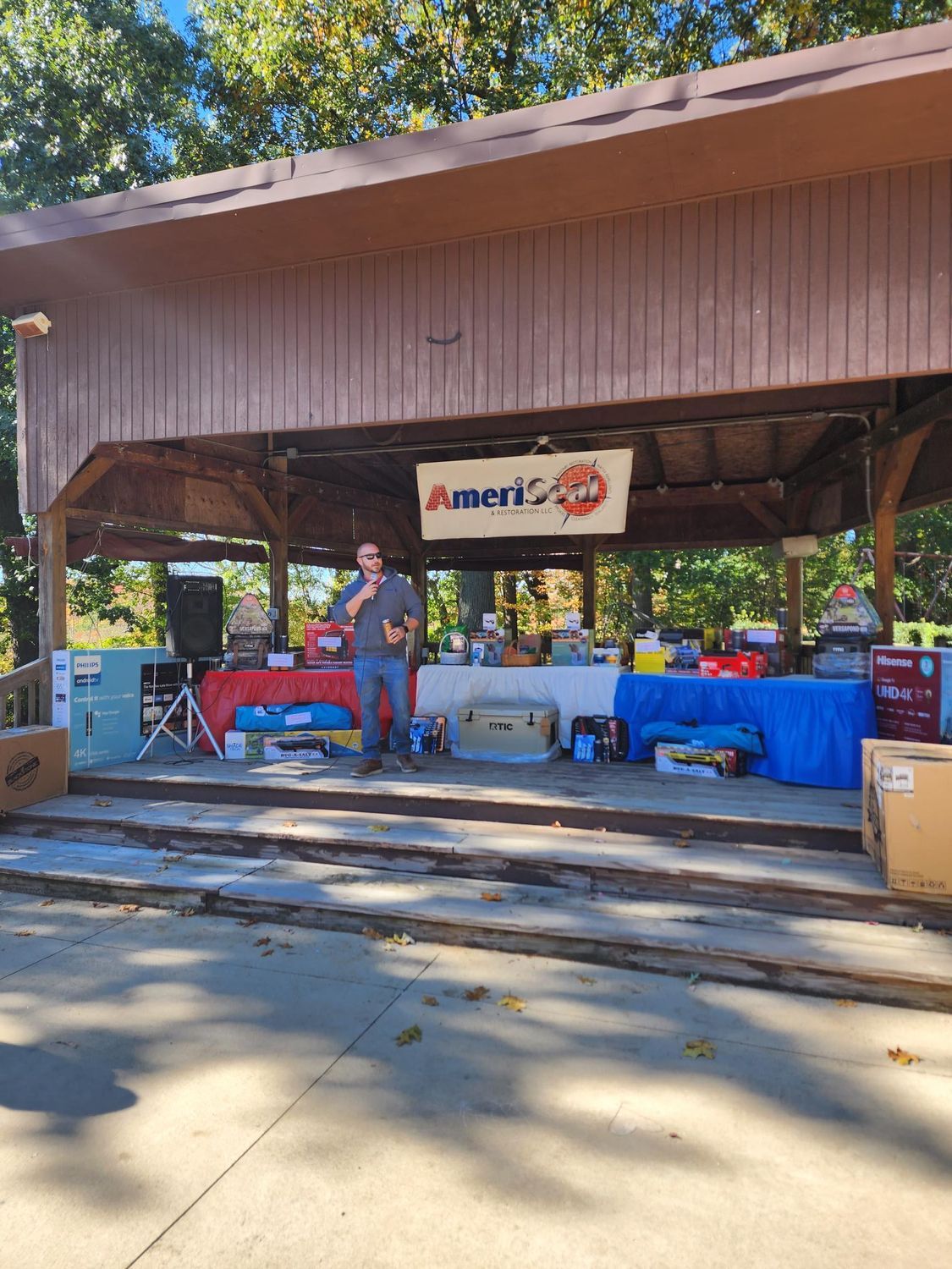 Ameriseal annual fall cookout!  Time for RIBS!