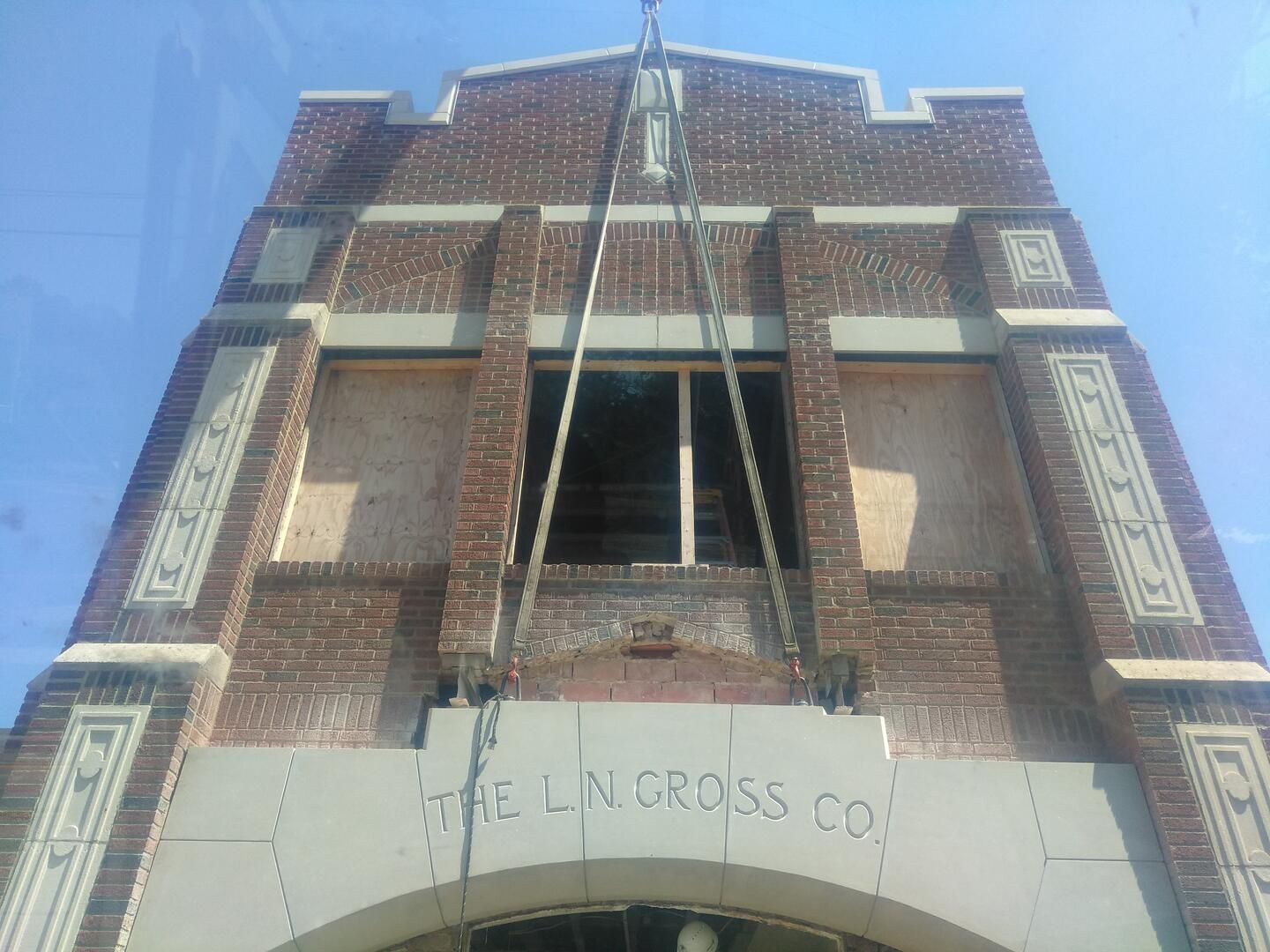 L.N. Gross Building in Kent, build in 1928, restored in 2016-2019