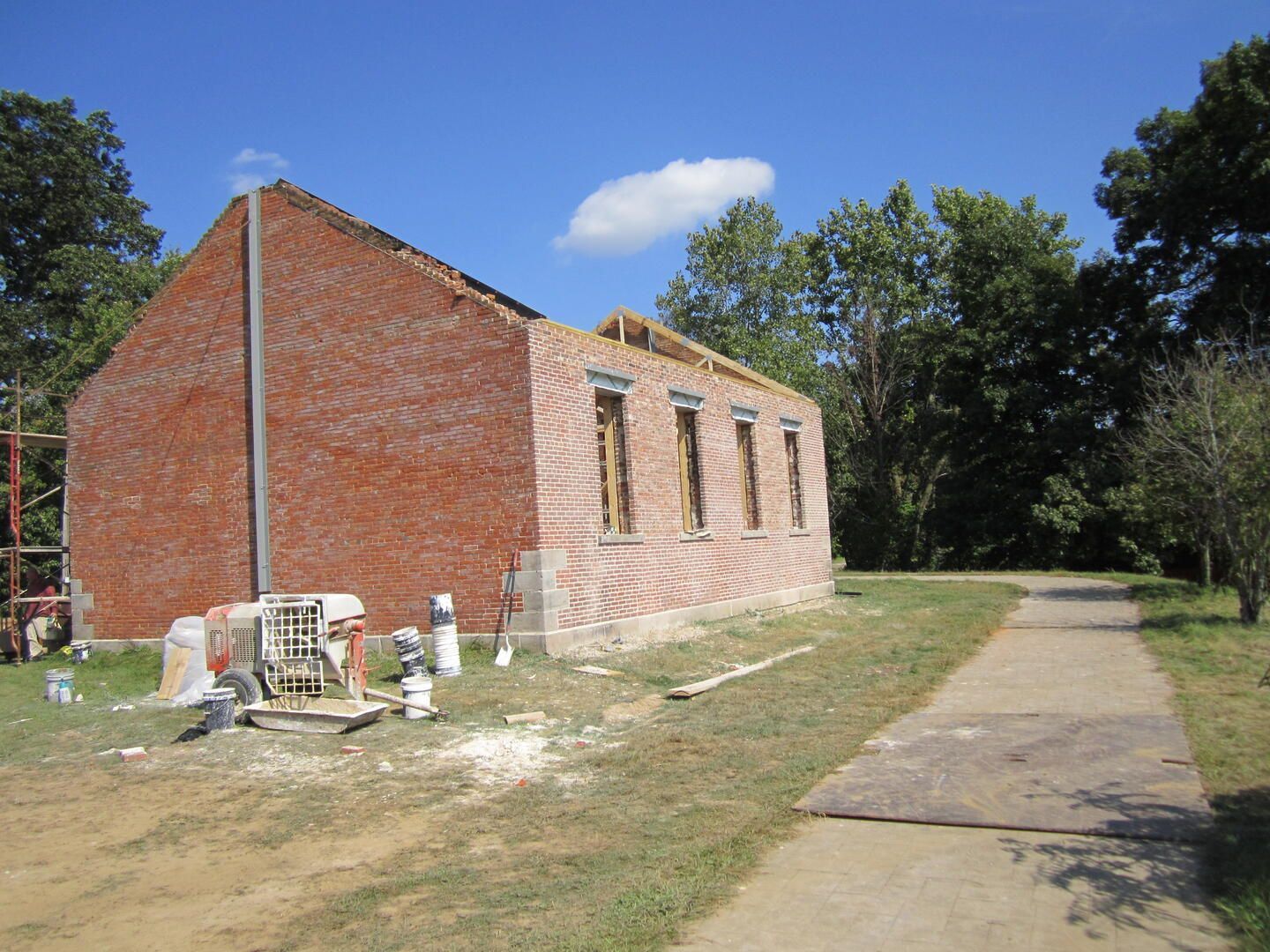 Lichtenwalter Schoolhouse Restoration by Ameriseal and Restoration