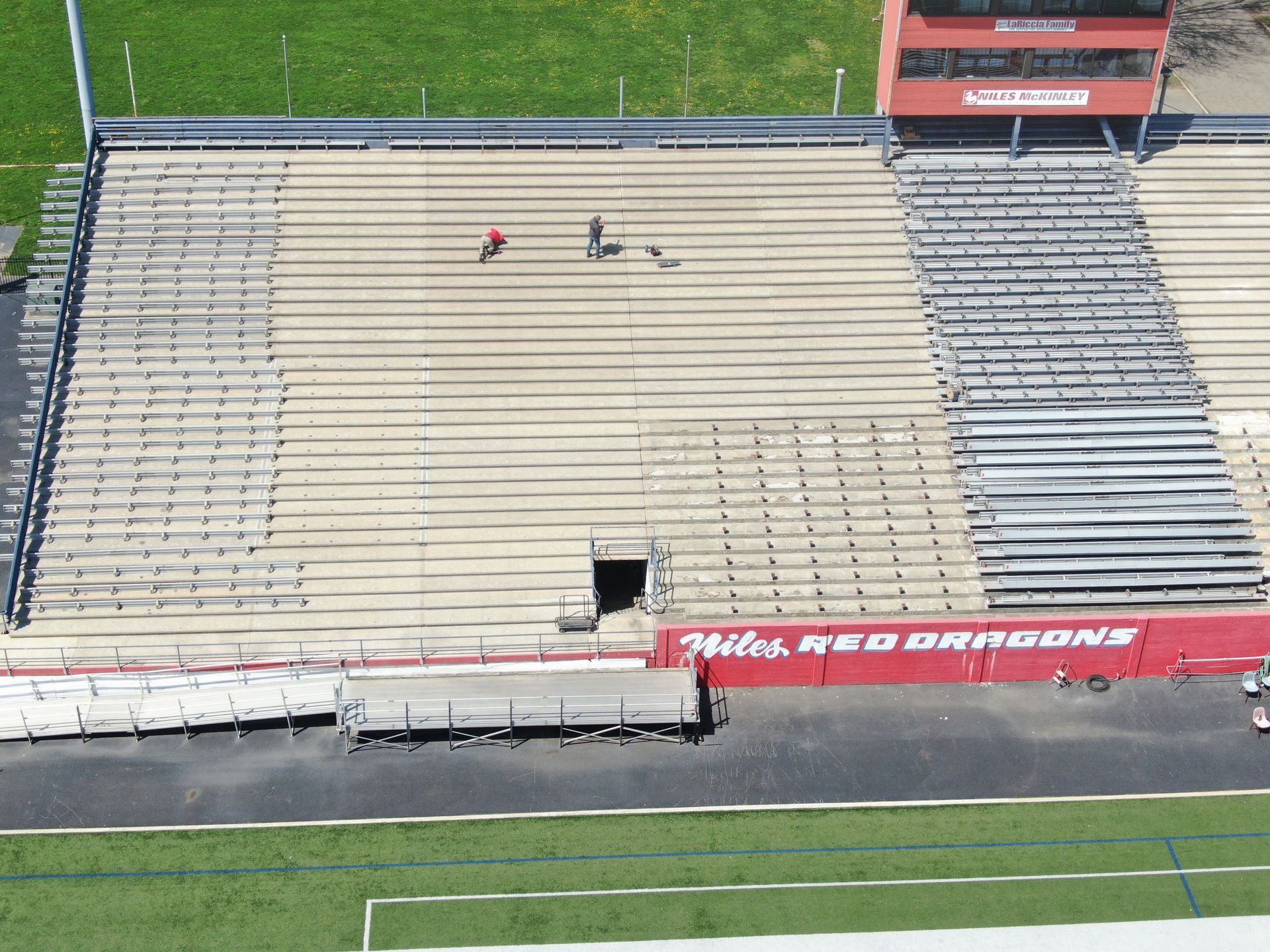 Bo-Rein Stadium cleaning and restorations completed!