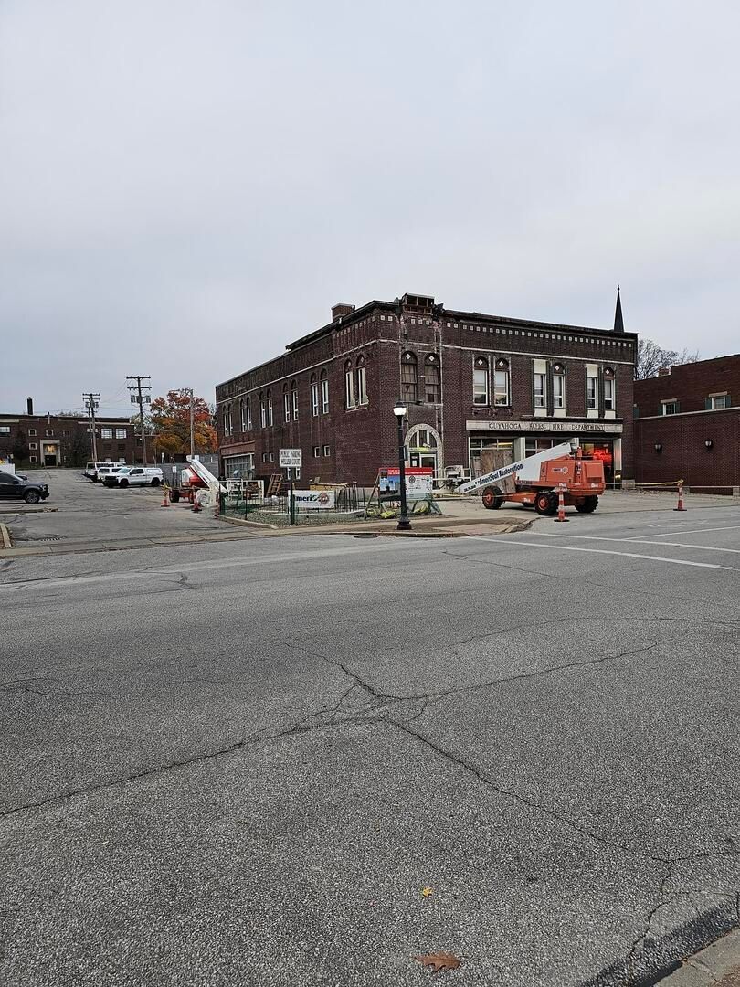 Cuyahoga Falls Fire-station #1 full project - Restoration by Ameriseal (330) 794-8040