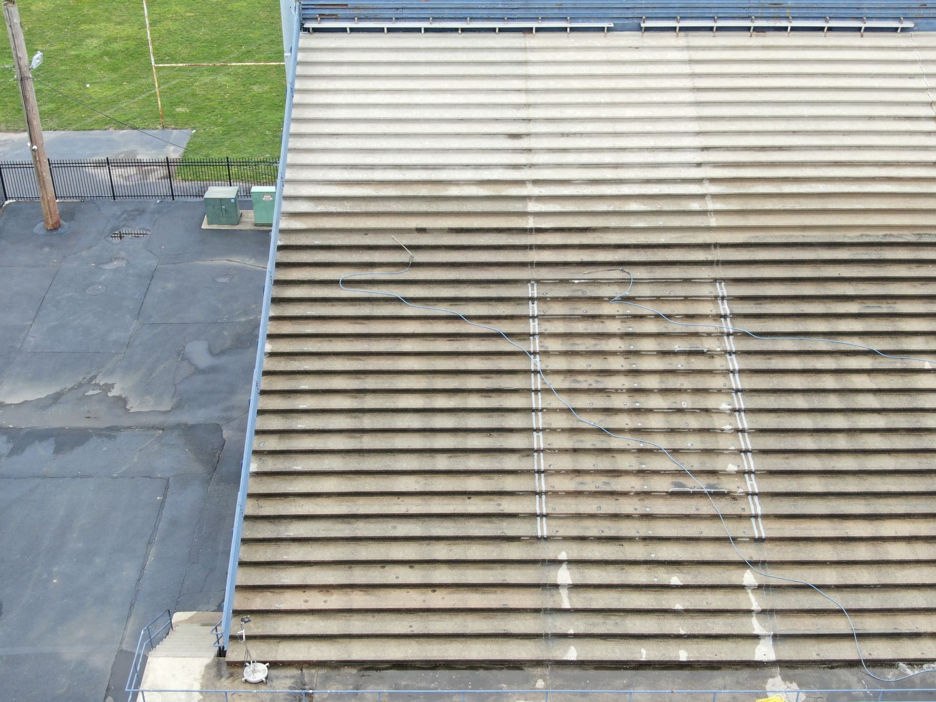 Bo Rein Stadium concrete restoration by Ameriseal and Restoration (330) 794-8040