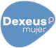 Logo pour Dexeus Mujer : texte blanc 