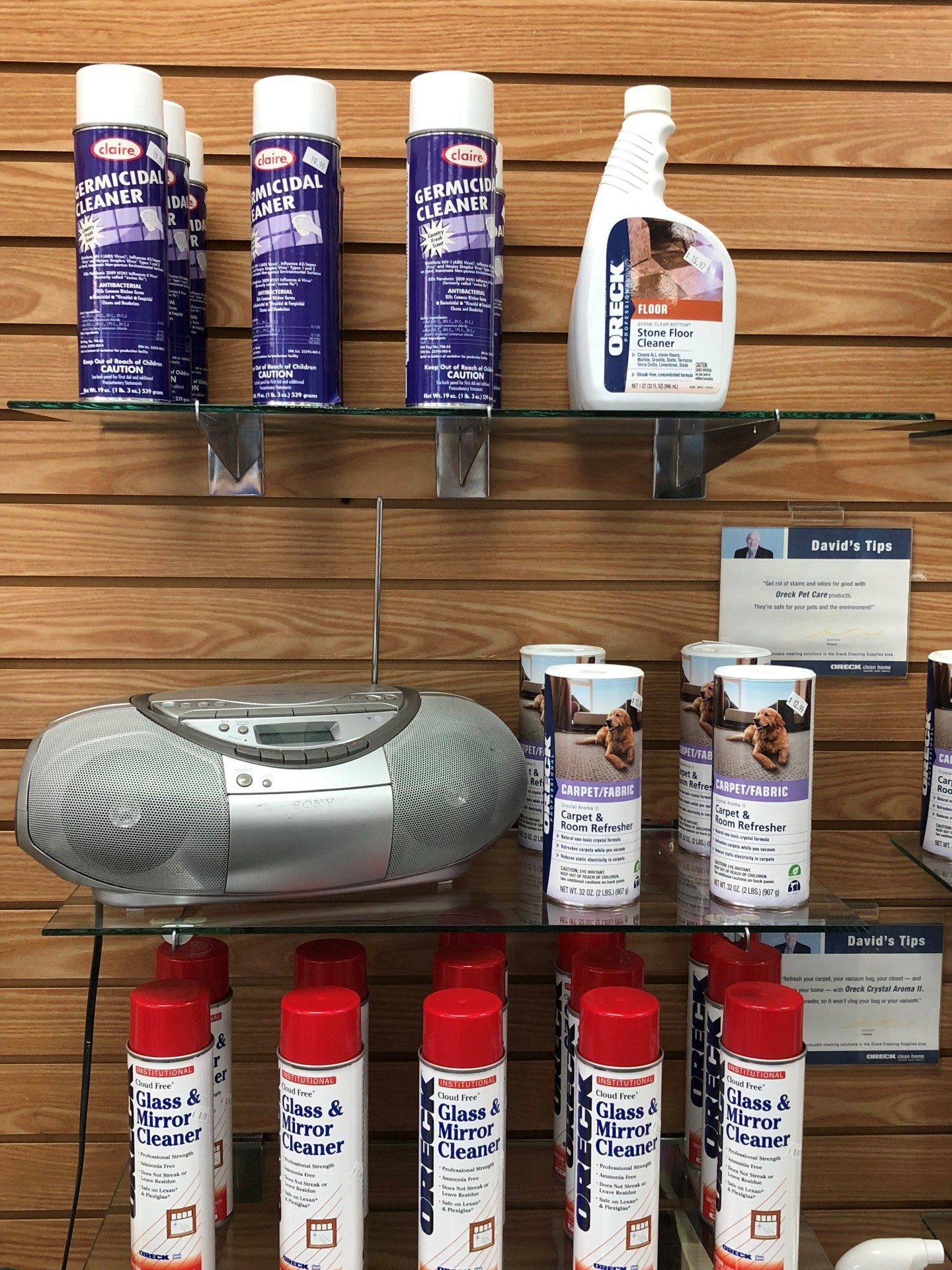 Germicidal Sprays - Wilmington, NC - Cape Fear Vacuums