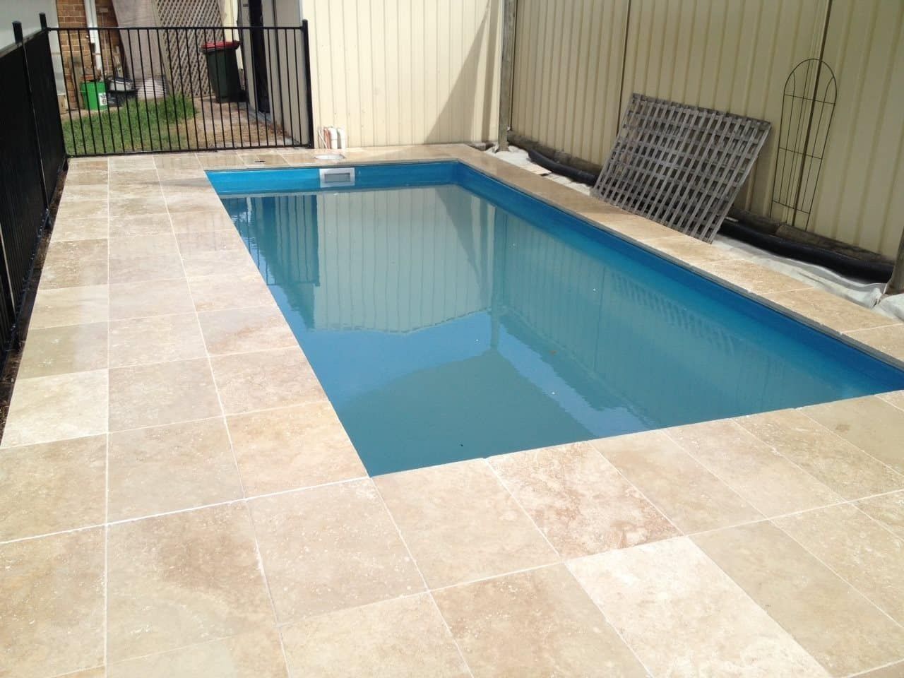 Rectangular Backyard Pool — Divine Landscape Creations in Matcham, NSW